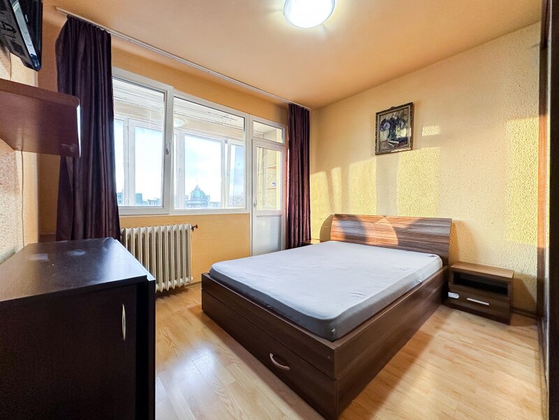 Bucur Obor. 3 camere 6 minute pe jos este Metroul, Bucur Obor! Loc de parcare!